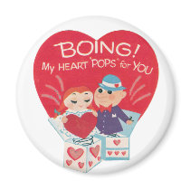 Vintagevalentinmagnet