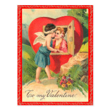 Vintagevalentinvykort