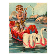 Vintagevalentinvykort