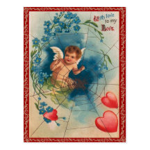 Vintagevalentinvykort