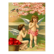 Vintagevalentinvykort