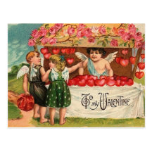 Vintagevalentinvykort