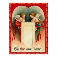 Vintagevalentinvykort