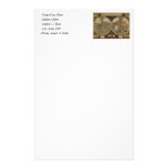 Vintagevärldskarta 1595 av Jodocus Hondius Anpassade Brevpapper
