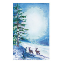 Vinter - brevpapper