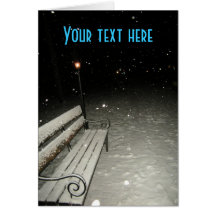 Vinter Hälsnings Kort