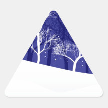 Vinternatt Triangle Sticker