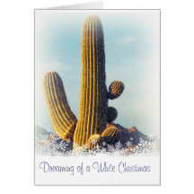 Vintersaguaroen Julhälsningar kortet