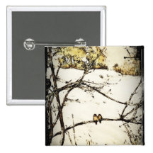 Vintersnö och kall pins