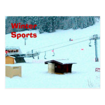 Vintersportar, Haute Jura 1 Vykort