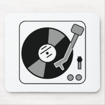Vinylskivspelare Mus Mattor