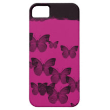 violet buttterfly iPhone 5 cases