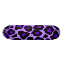 violett djur skate deck