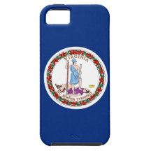 Virginia statlig flagga iPhone 5 Case-Mate skydd