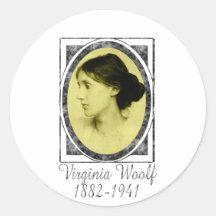 Virginia Woolf Klistermärke