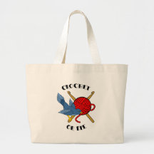 Virkning- eller matristatuering tote bag