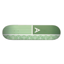 Vis mangrönt cirklar; Cirkla Skate Deck