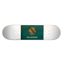 Visa din Oklahoma pride! Anpassningsbara Skateboard