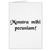 Visa mig pengarna! kort