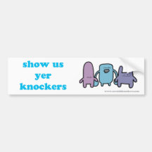 Visa oss yer-knackarebildekalet