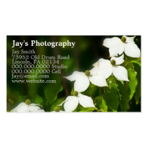 Visitkortar för fotografer