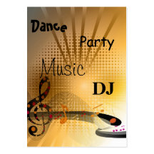 Visitkortmusik DJ dansar partyet