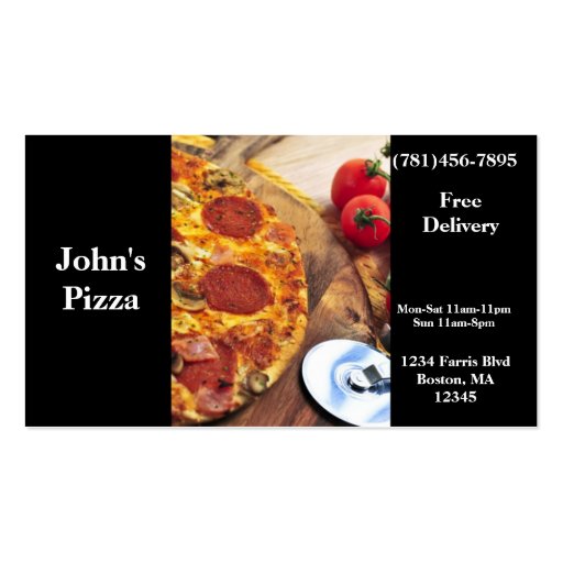 VisitkortPizzarestaurang