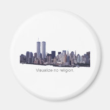 Visualisera ingen religion kylskåpmagneter