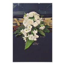 Vit blommar buketten konstfoto