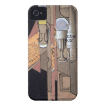Vit Bordeaux, 1913 (gouachen & ritar på papper), iPhone 4 Cover
