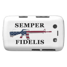 Vit för Semper Fidelis blackberry boldfodral Blackberry Bold Cover