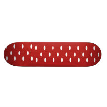 Vit för solbrännan för NOVINO-grattis på födelseda Skate Board Deck