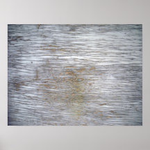 Vit målad Wood struktur Print