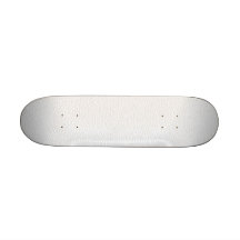 Vit och tänder - den grått utskrivavna modellen anpassad skate board