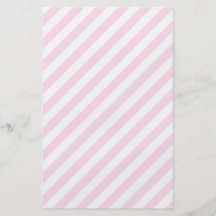 Vit och tänder - rosa Stripes. Custom Flyer