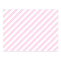 Vit och tänder - rosa Stripes. Vykort