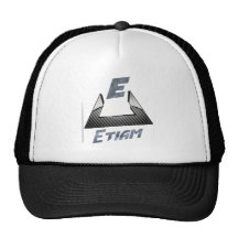 Vit & svart för Etiam logotyp | Trucker Keps