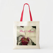 VithallonOrchid "bäst mamma ", Tote Bags