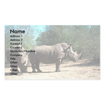 VitRhinos Visitkort