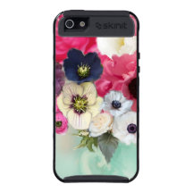 VITROSA ROS OCH ANEMONBLOMMOR iPhone 5 CASES