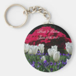 Vittulpanbrud & brudgum Keychain Nyckel Ringar