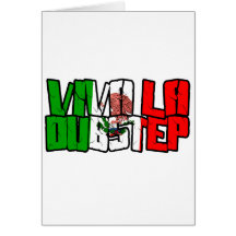 Viva La Dubstep Camisetas Hälsnings Kort