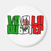 Viva La Dubstep Camisetas Magneter För Kylskåp