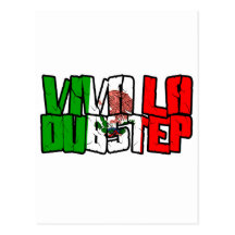 Viva La Dubstep Camisetas Vykort