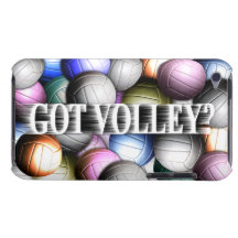 VolleybollCollage Barely There iPod Hud