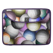 VolleybollCollage Sleeve För MacBook Pro