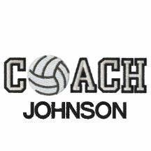 Volleybolllagledare Broderad Tröja