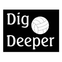 Volleybollpik det vykort