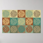 Volleybollpopkonst Posters