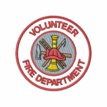 Volontären avfyrar logo